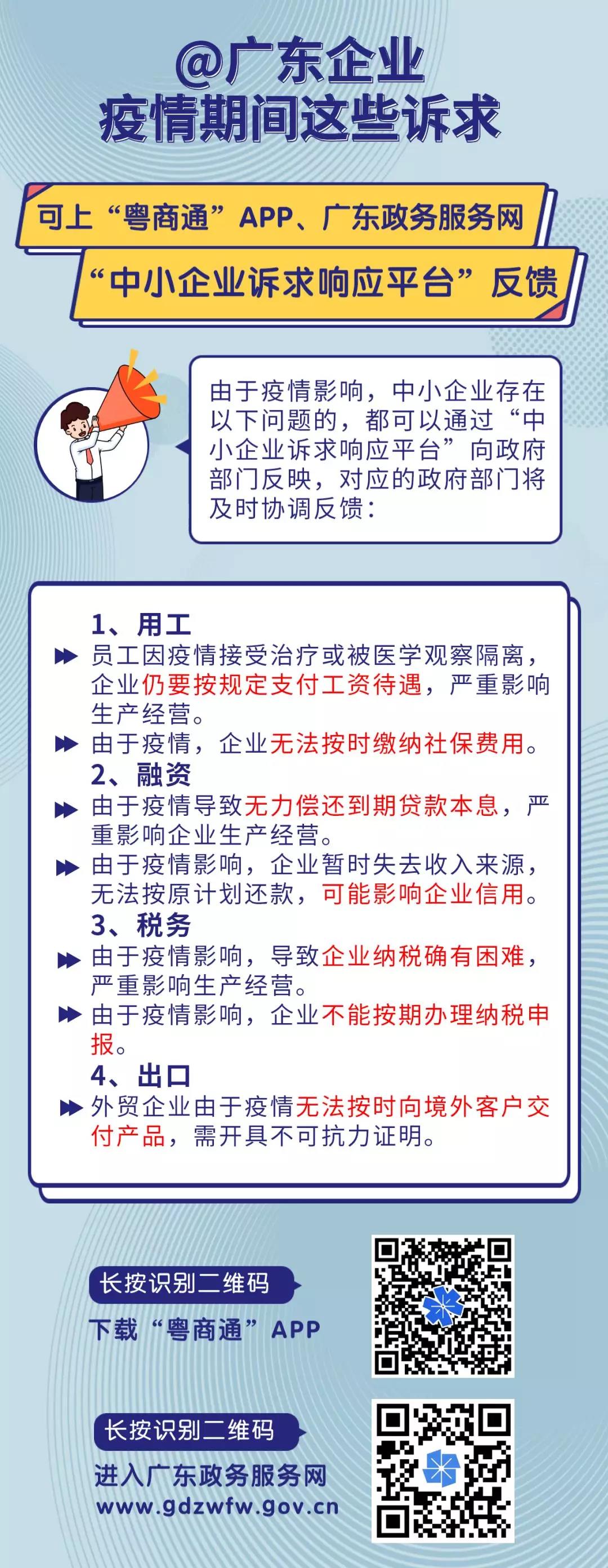 @廣東老板，受疫情影響經營困難？這個平臺幫你解決！